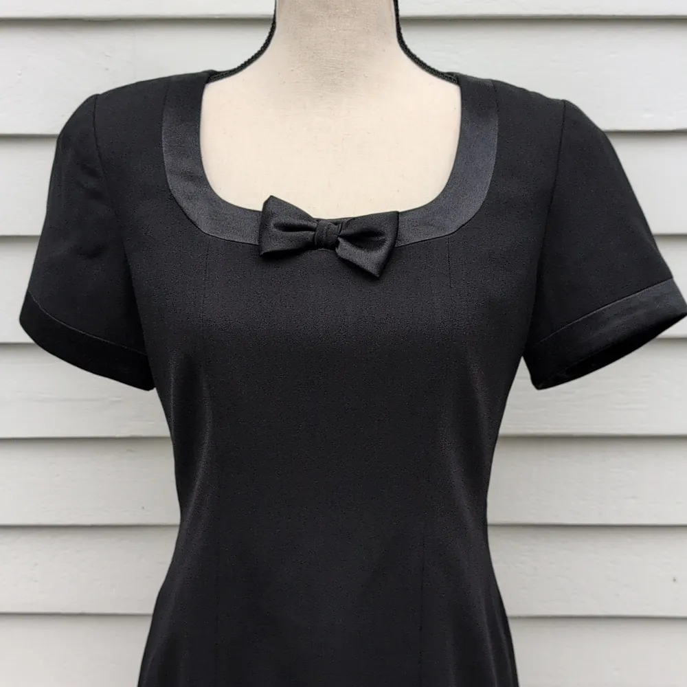 Jacqueline Ferrar Vintage Short Sleeve Bow Dress - Image 2