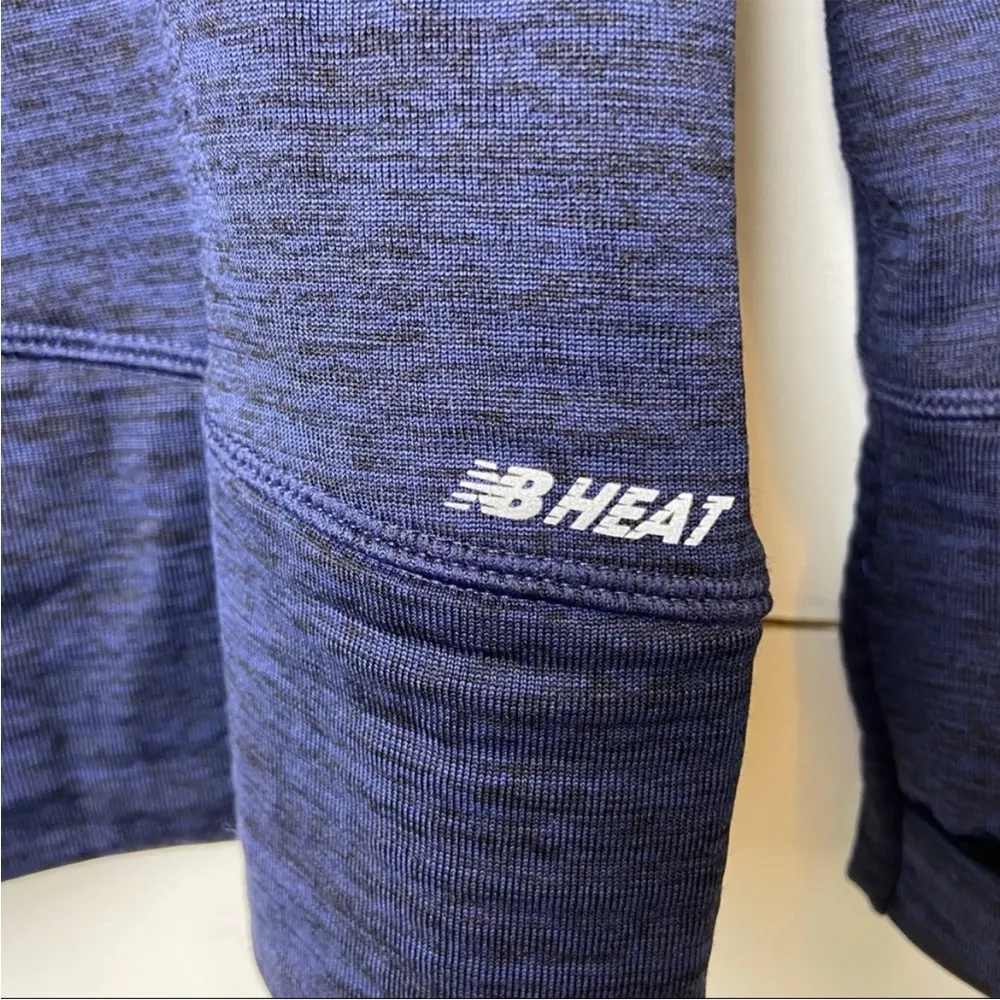 New Balance Heat Navy Blue Pullover. Size XSMALL. EUC - Image 8
