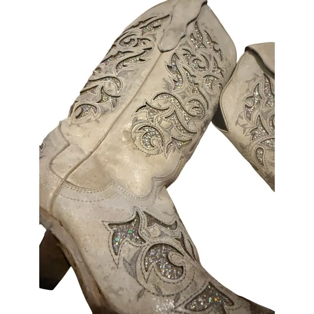 J.B. Dillon Reserve Boots Women’s Sz. 7 White - Image 8