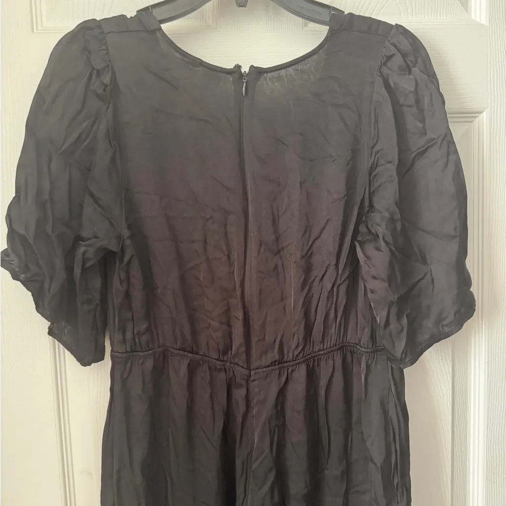 Dolan Black Satin Wide - Image 5