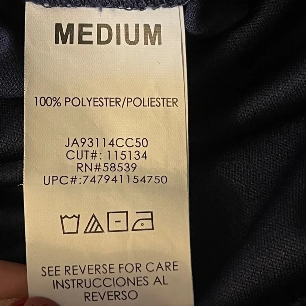 Speechless Blue V-Neck Flutter Sleeve Floral Tunic Top M - Image 5