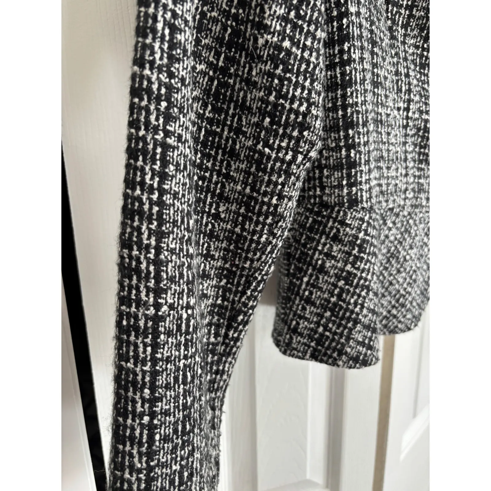 Speechless Black & White Tweed Jacket – Size Medium - Image 5