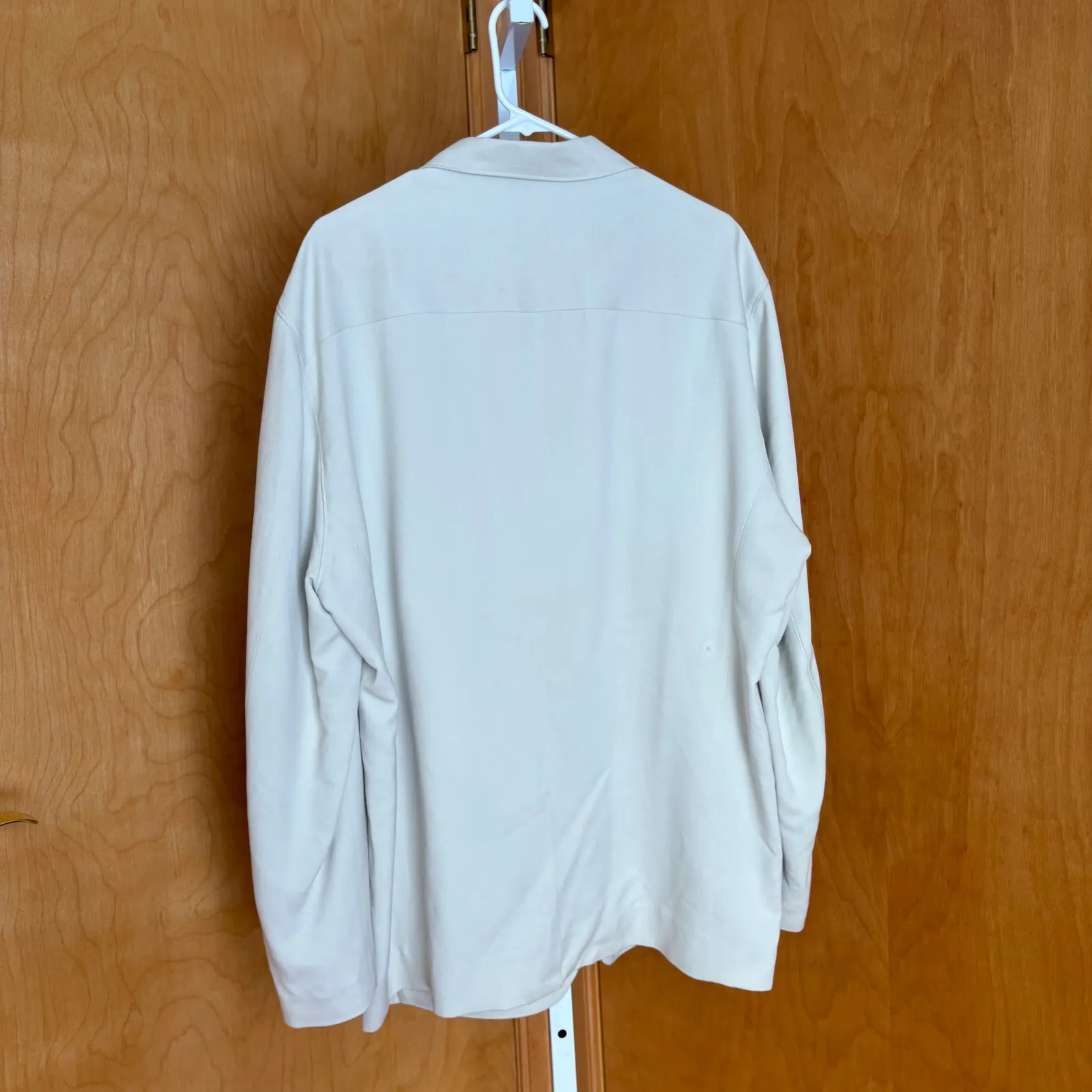 Tommy Bahama Silk Blend Blazer Jacket Cream XL Menswear Inspired - Image 2