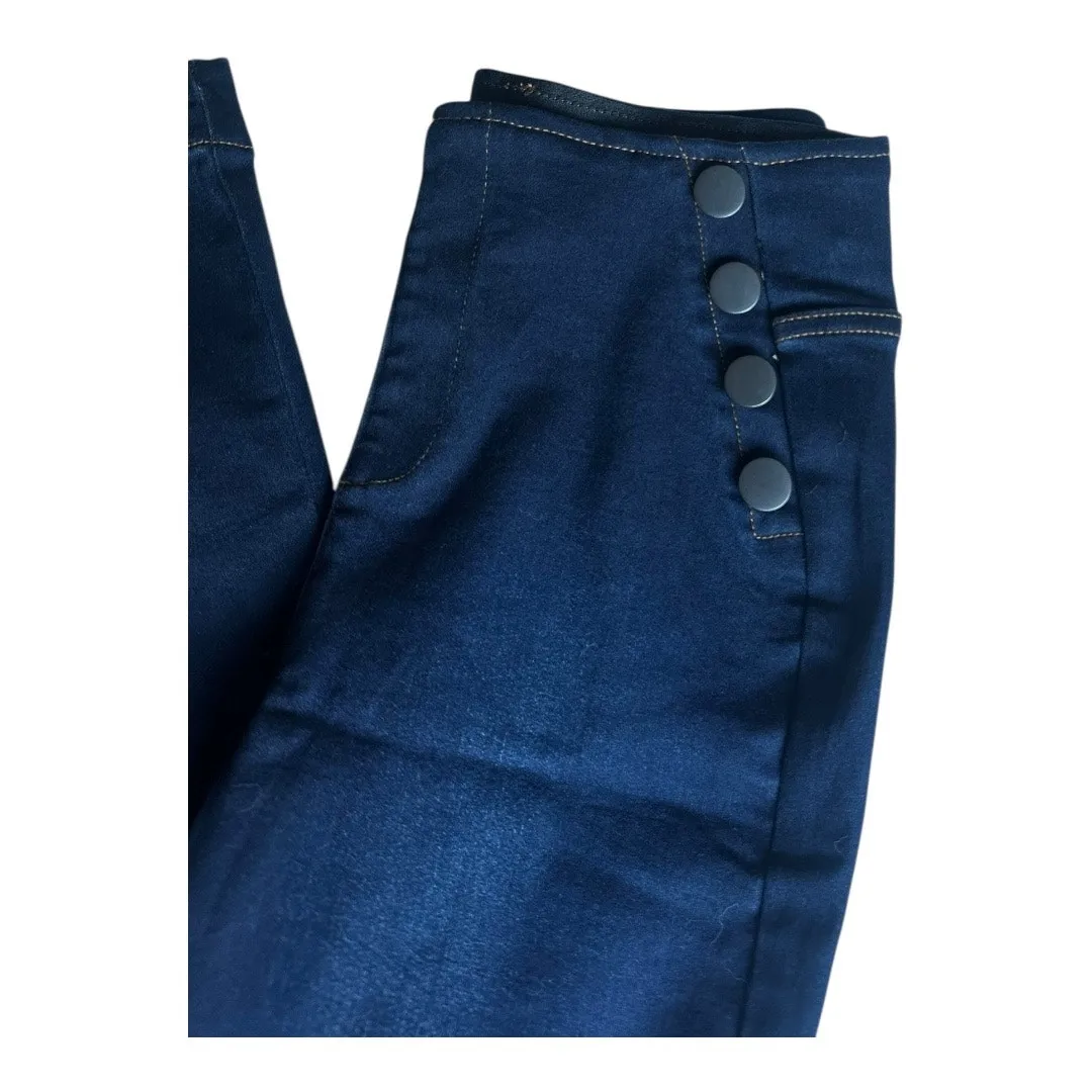 I.N.C size 4 / 26” chic flare jeans nautical elegance high - Image 5