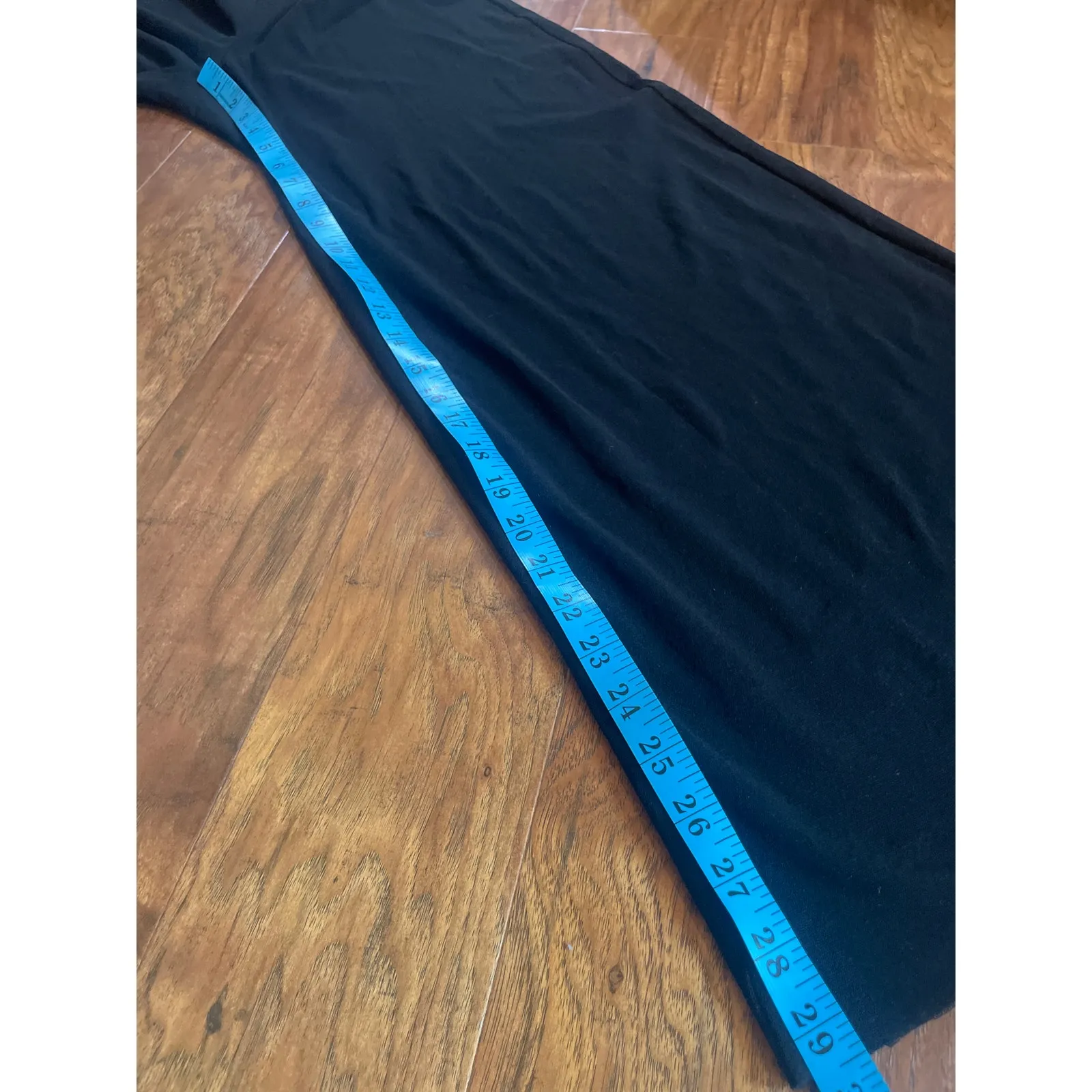 Jean Paul Gaultier FUZZI Black Mesh Pull On Wide Leg Pants STRETCH COMFY Small S - Image 5