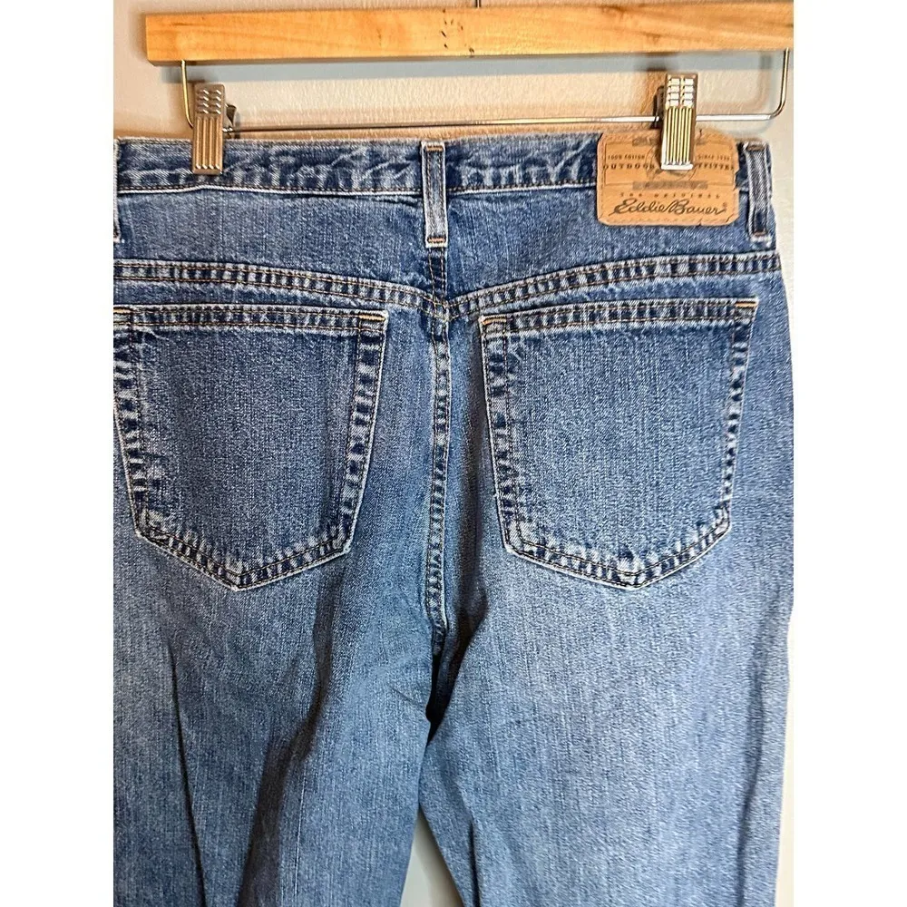 EDDIE Bauer‎ Bootcut Denim Jeans - Size 8 - Image 5
