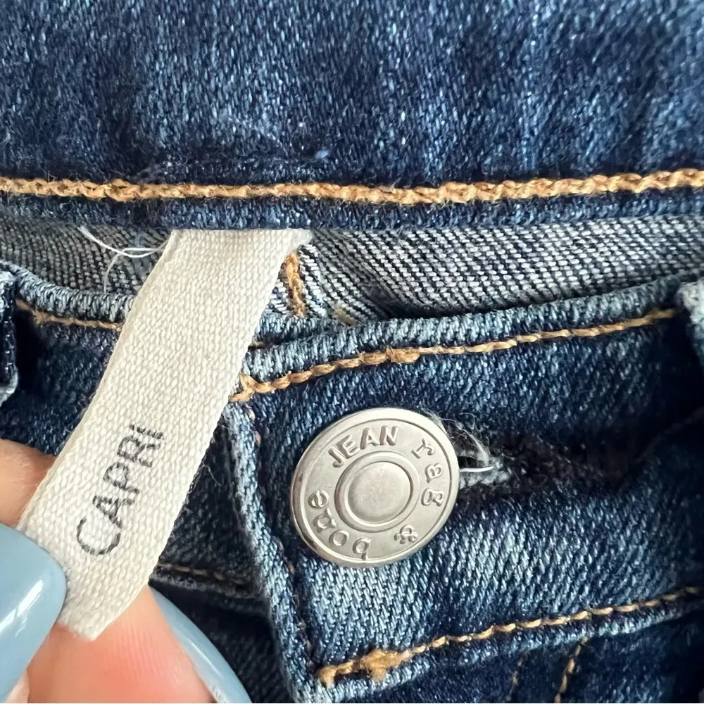 Rag & Bone x Intermix Capri Distressed Jeans Denim 25 - Image 10