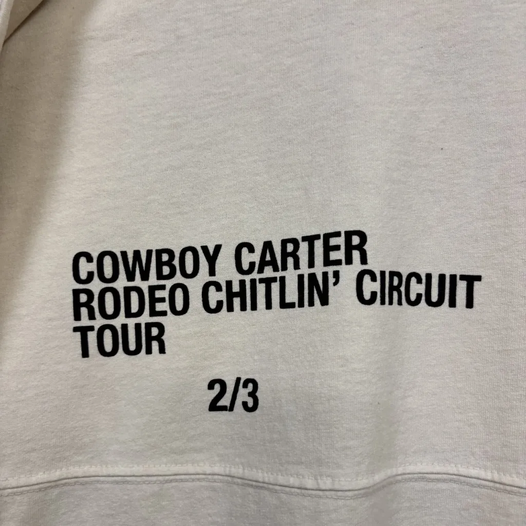 Beyonce Cowboy Carter Rodeo Chitlin Circuit Tour Spirit Jersey Size Large - Image 2