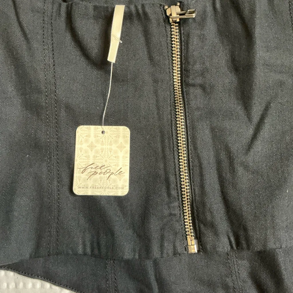 Free People Black Strapless Two-Piece Jumpsuit - Image 8