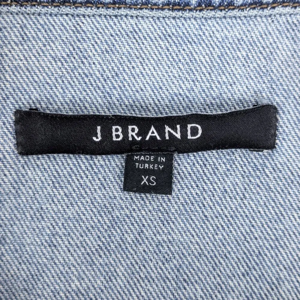 J Brand 100% Cotton Denim Jacket Size XS - Image 2