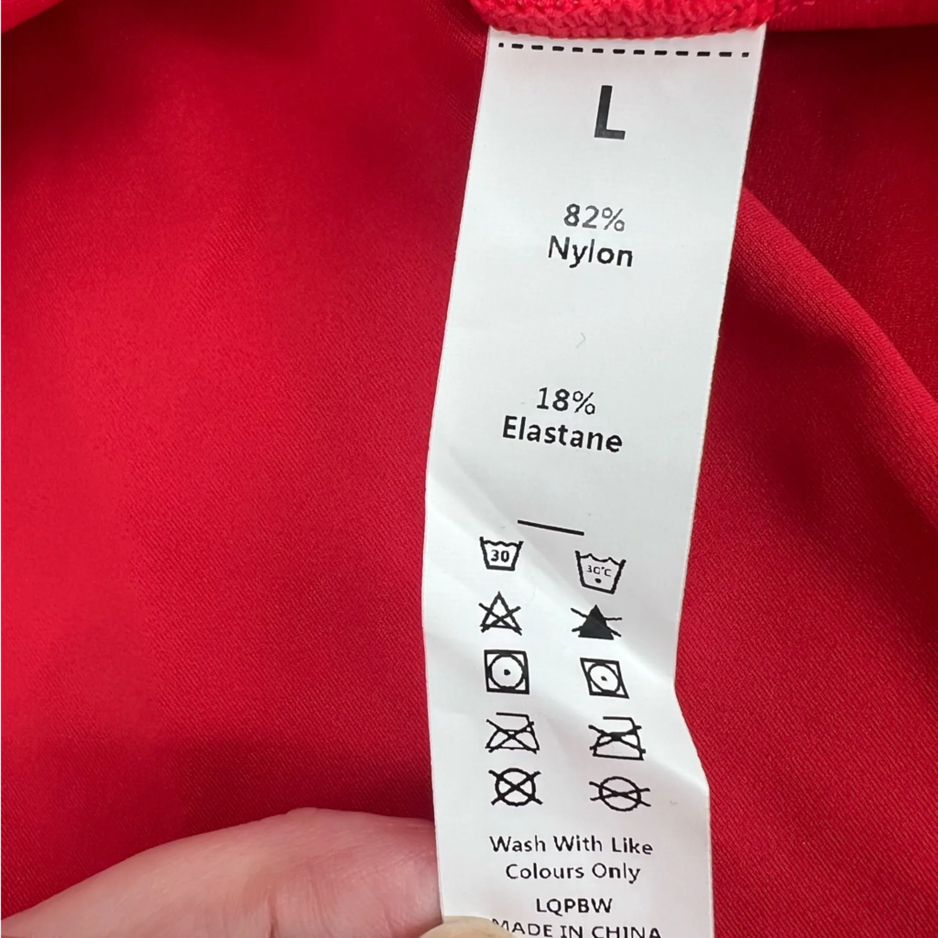 NWT Halara Deep V Neck Racerback 2-in-1 Pocket Flare Mini Casual Dress RED - Image 6