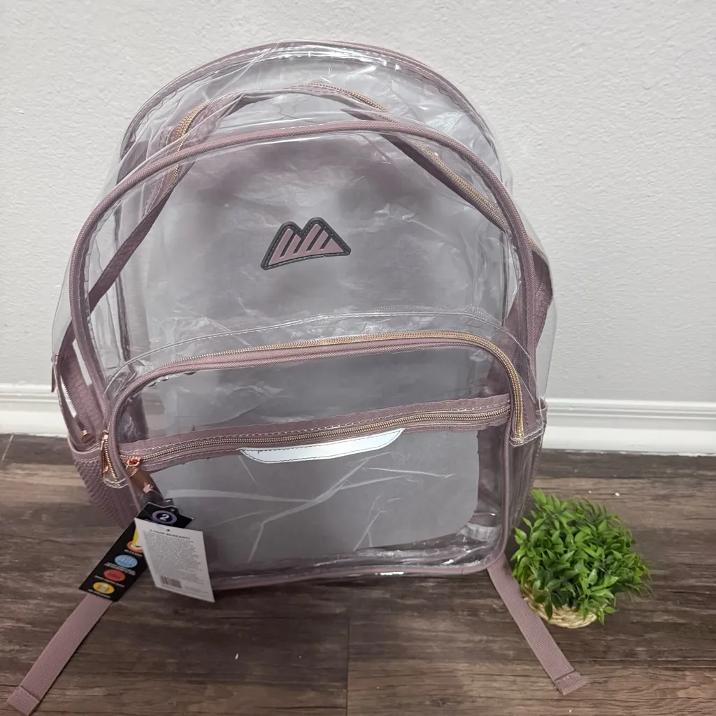 Summit Ridge Clear Backpack Brown - Image 2