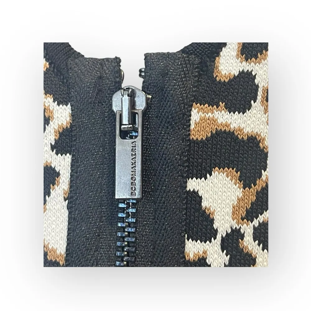 new BCBGMAXAZRIA 𒀭Fancy Leopard Knit Cocktail Mini Dress 𒀭Leopard Print 𒀭S - Image 3