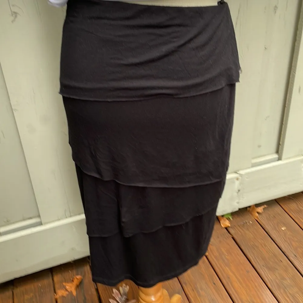 Design 365 Bandage Skirt Black Stretch Cotton Blend With Spandex Size M Size M - Image 5