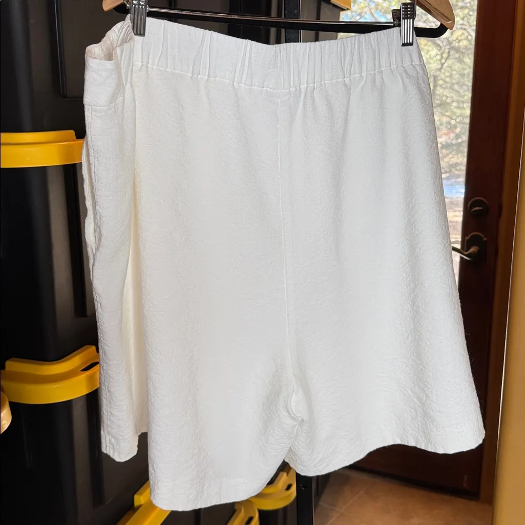 NWT Vince Camuto Summer Heat Ivory Fully Lined Shorts Size 24W - Image 11