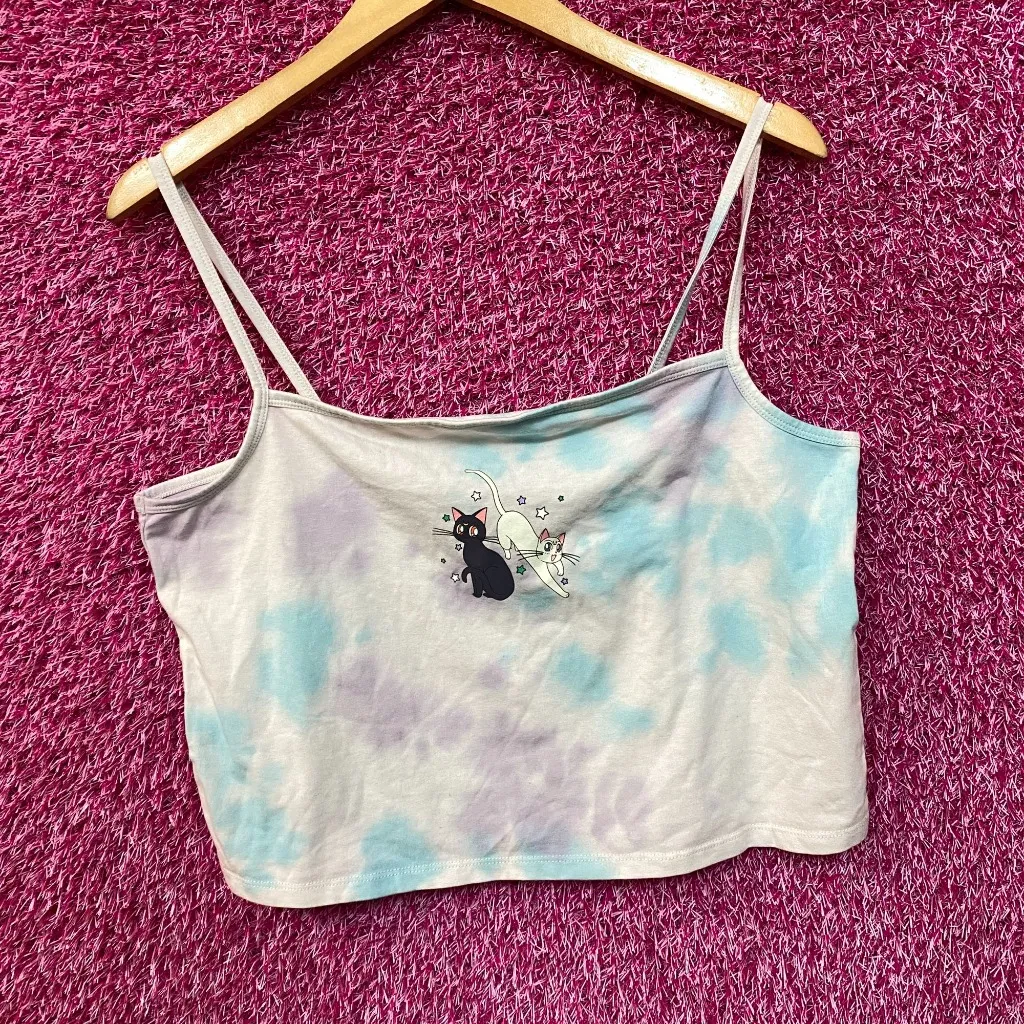 Sailor Moon Luna & Artemis Tank Top 2XL - Image 3
