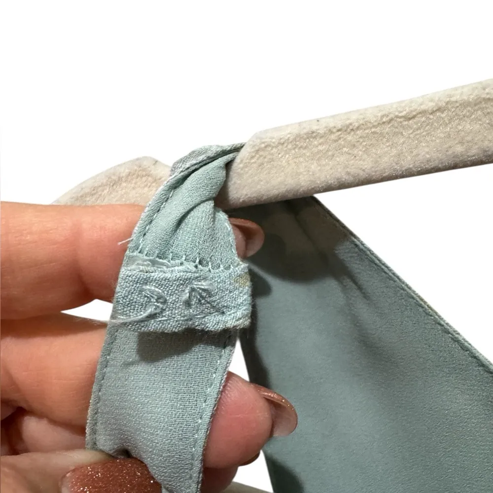 Sigrid Olsen Green Floral Maxi Dress Size 6 Boho Beach Resort Wear - Image 10