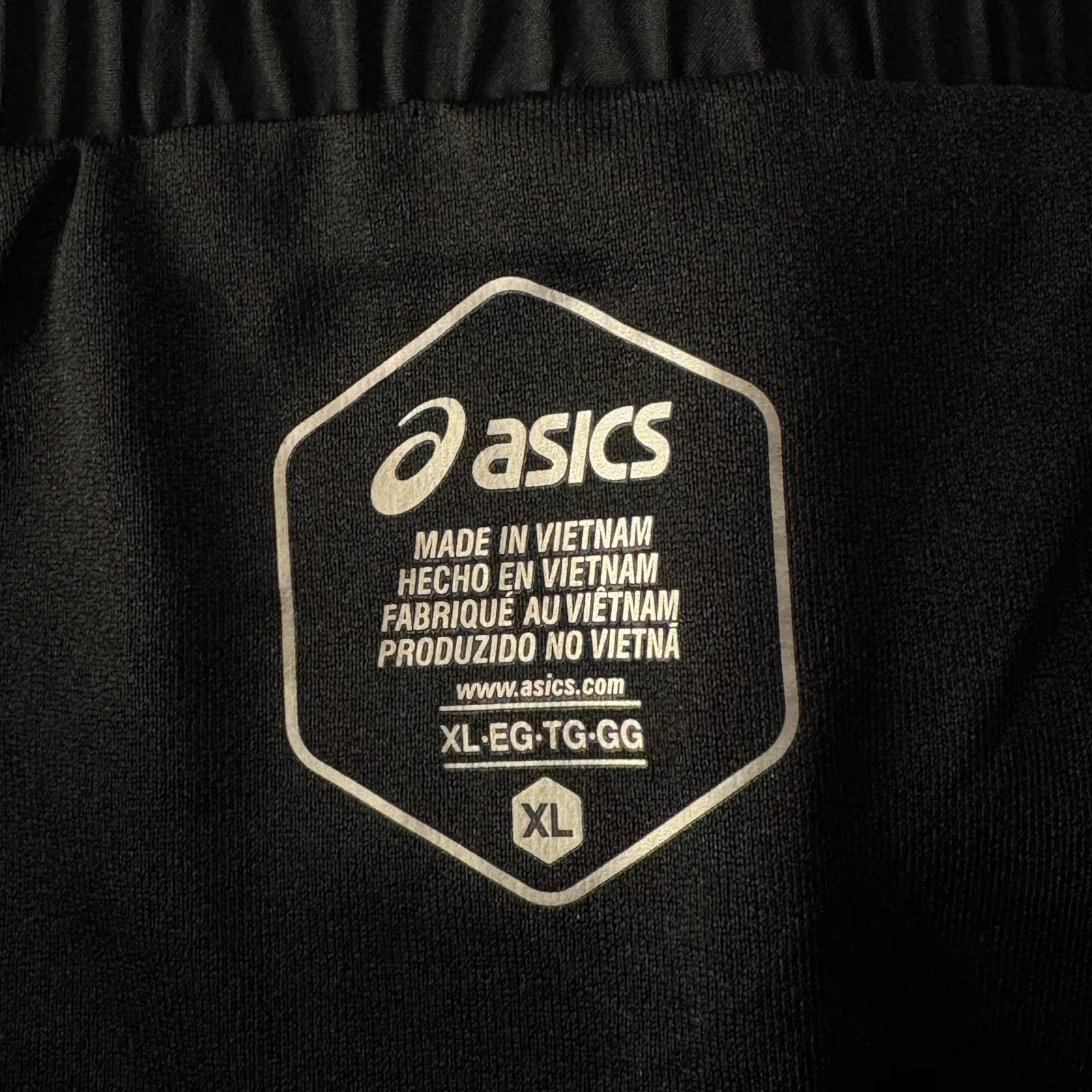ASICS X-Large Running Shorts Stretch Lined Quick-Dry Zip-Pocket Lightweight New - Image 7