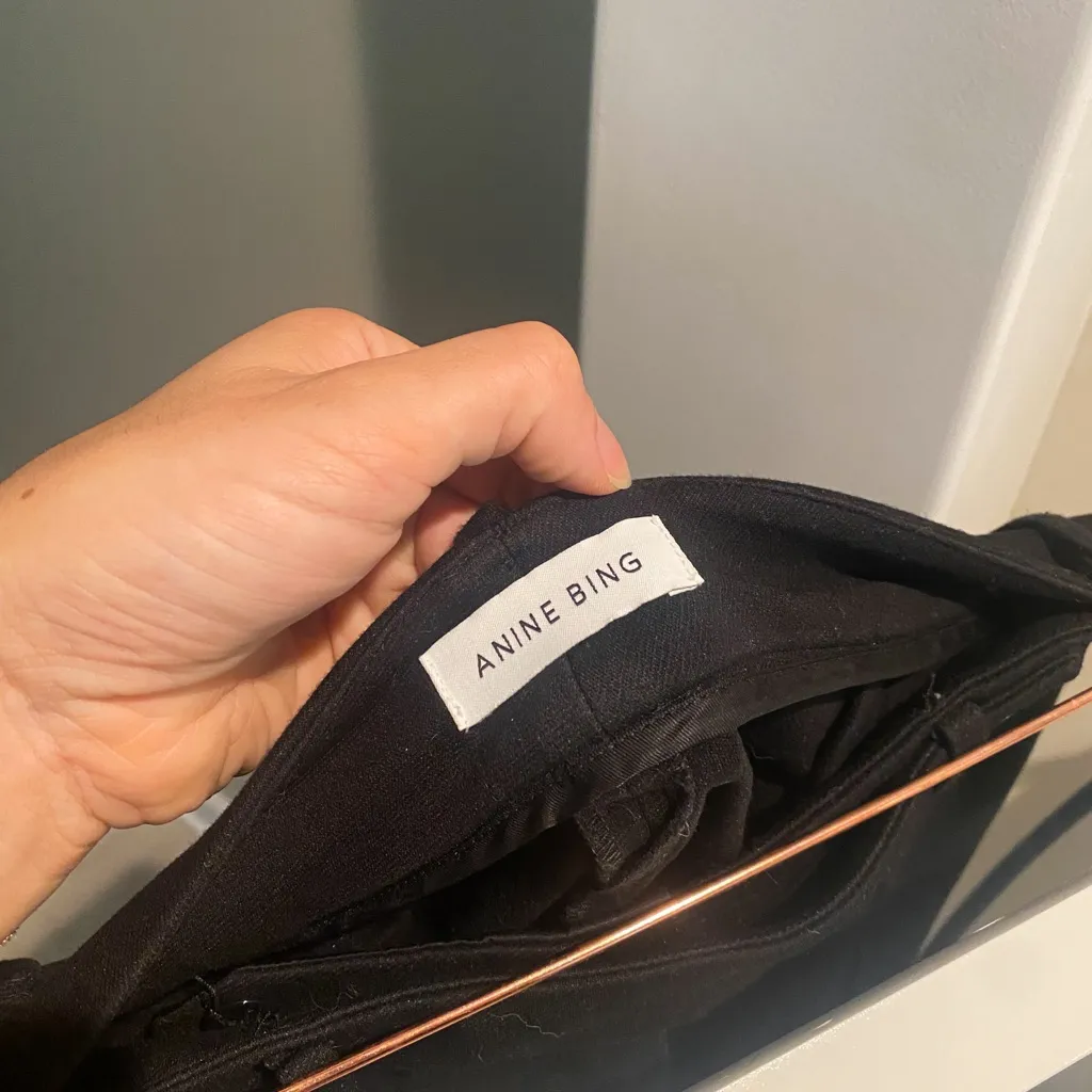Anine Bing Black Mini Skirt - Image 6