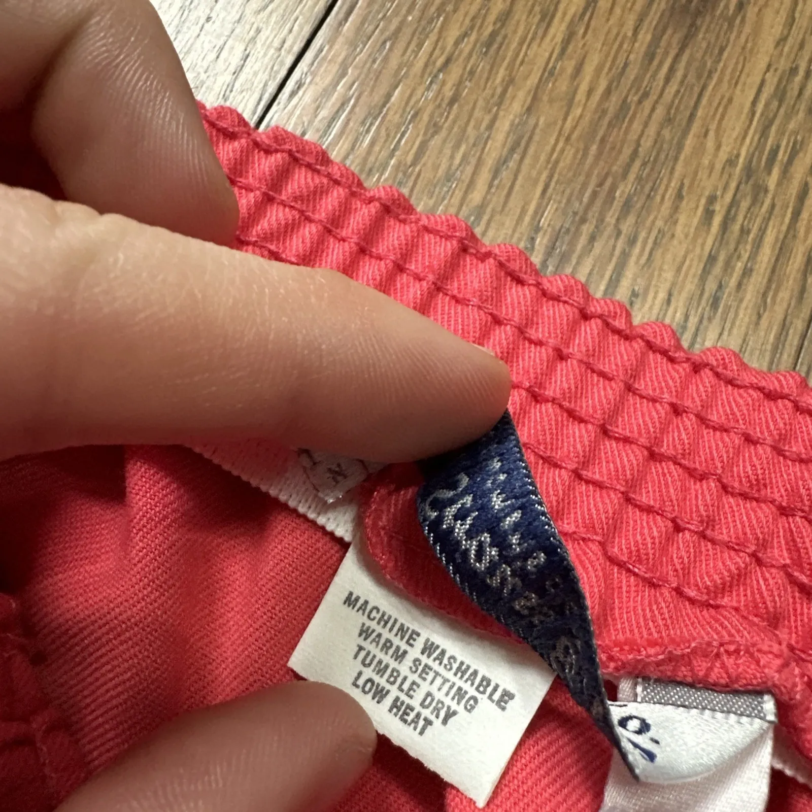 NEW Vintage Levi's Sportswear Pleated Salmon Pink Pants Women's 14 USA Deadstock - Image 6