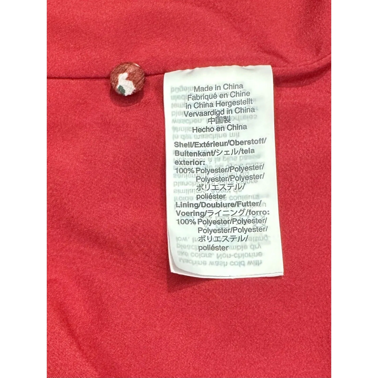 Madewell Starviolet Mini Dress in "Ditsy Flowers" Red Floral V-Neck Size 2 EUC!! - Image 6