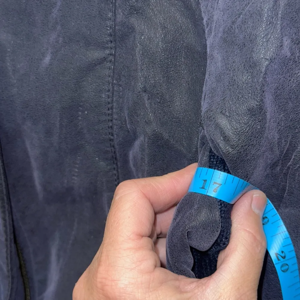 Free People Grey Blue Jacket Women's Size Small to Medium - Image 5