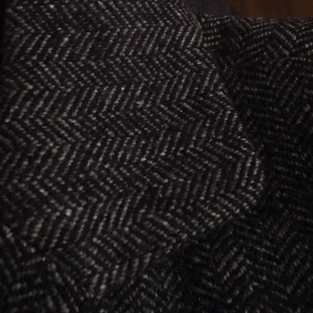 Vintage United Colors of Benetton herringbone blazer Size 38/6 Wool Silk Blend - Image 7