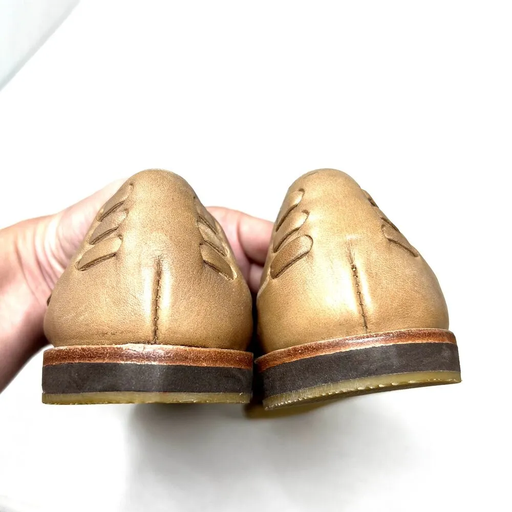 Nisolo Women's Huarache Sandal Almond size 7 CL - Image 4