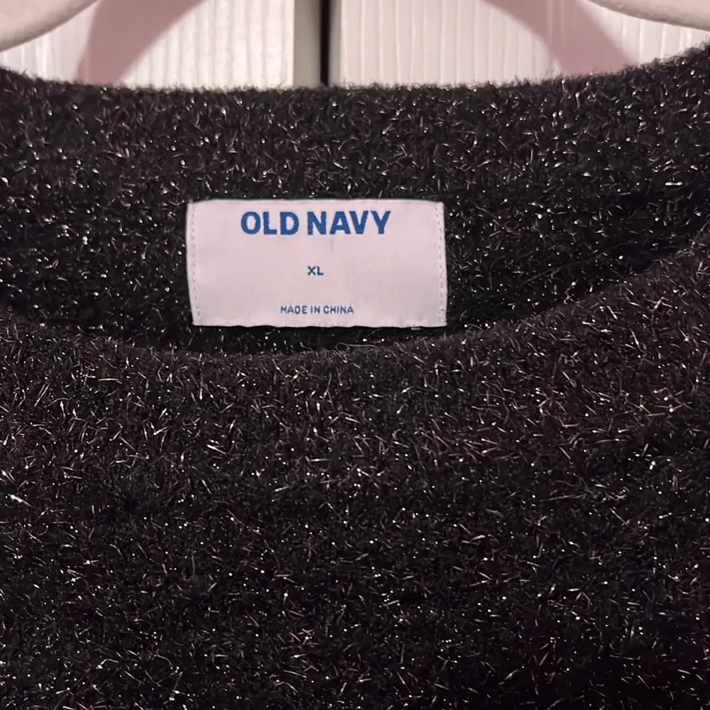 Old Navy  Black Sparkle Sweater - Image 2