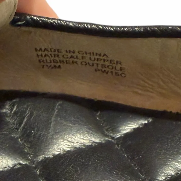 Michael Kors Leopard Pointed Loafer Ballet Flats Size 7.5 Cheetah ponyhair - Image 6