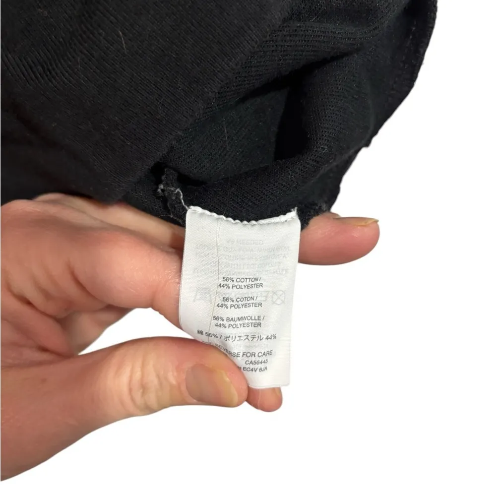 J. Crew Varsity Colorblock Sweatshirt Black Medium Crewneck Pullover - Image 7