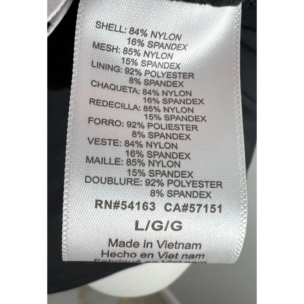 Calvin Klein Black Shirred Mesh Tankini Halter Top Swimsuit Top Stretch Large - Image 7