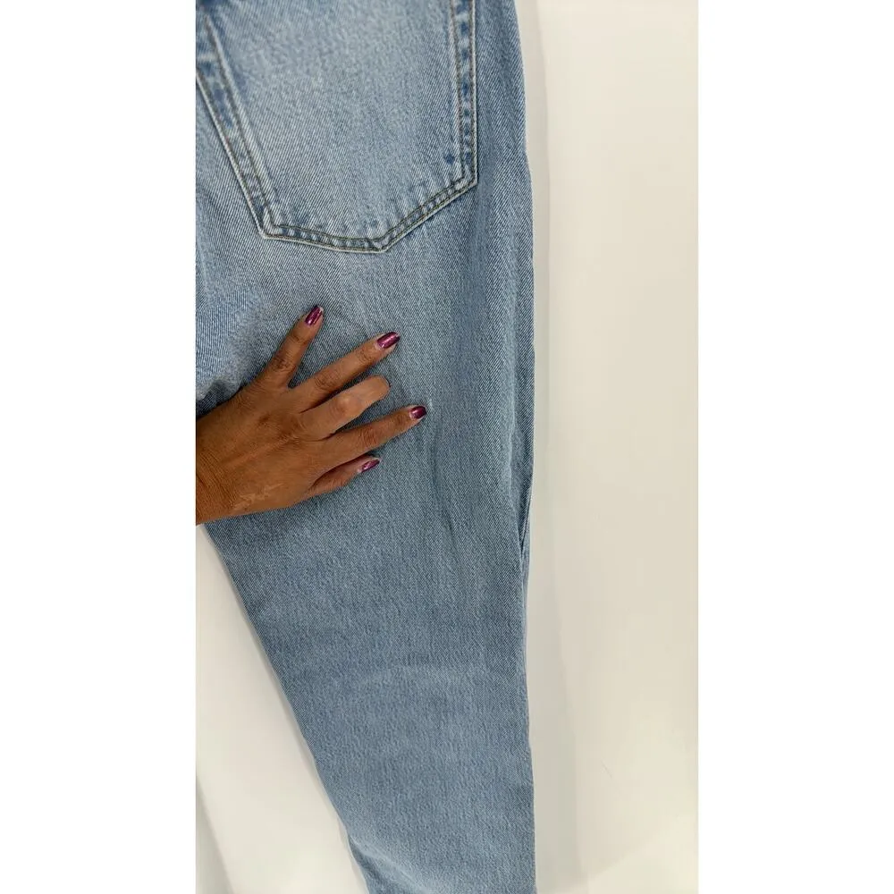 Reformation Jeans Casey Mid Rise Relaxed Straight Jeans classic versatile sz 25 - Image 8