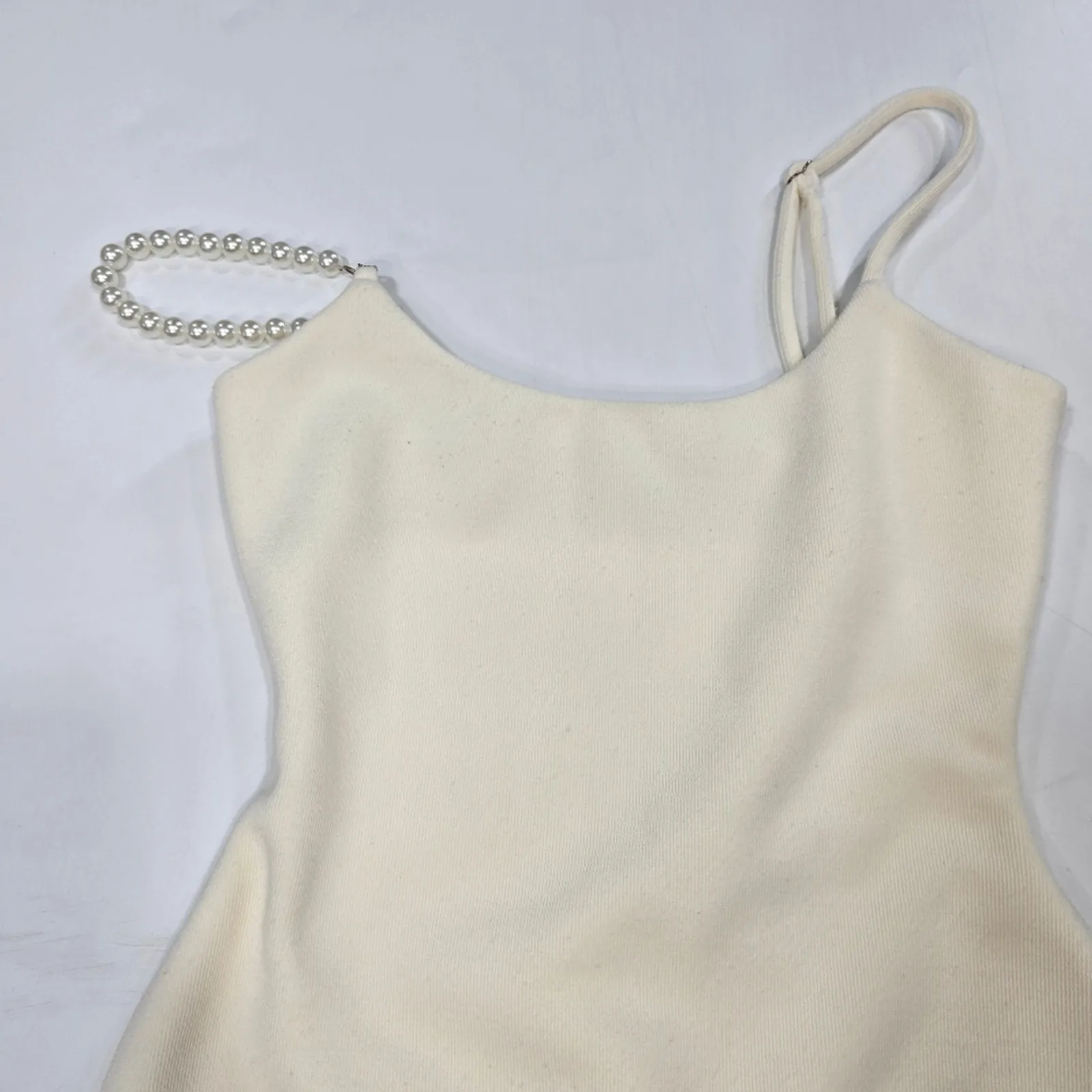 Lovers and Friends Nara Mini Dress in Ivory XS - Image 4