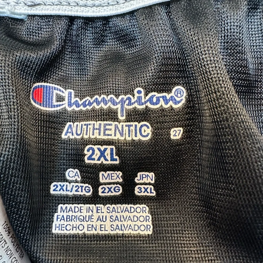 Champion Black Mesh Breathable Lined Athletic Shorts Women’s Plus Size 2X - Image 5