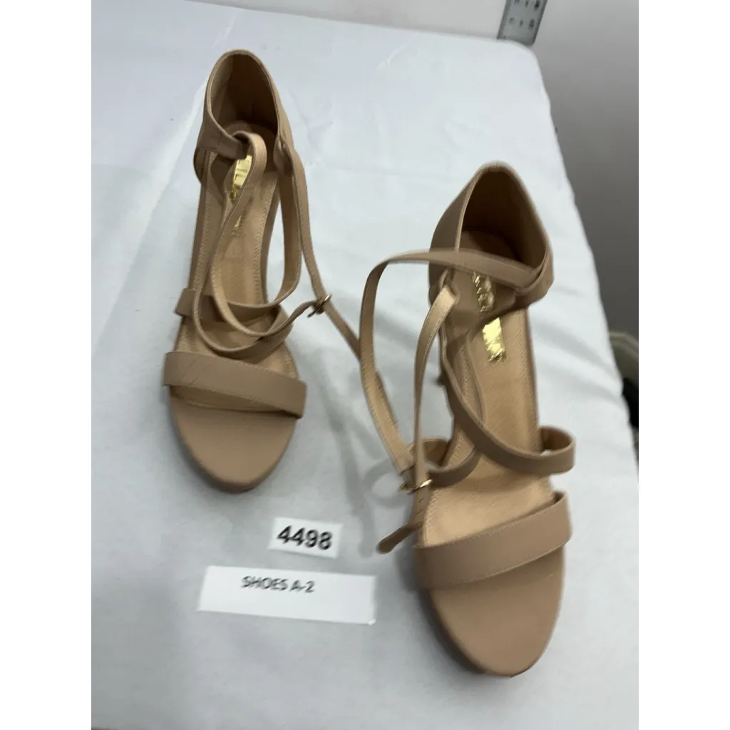 Womans Liliana Platform Sandals 11 Mauve Strappy Open Toe Stiletto Heel - Image 3