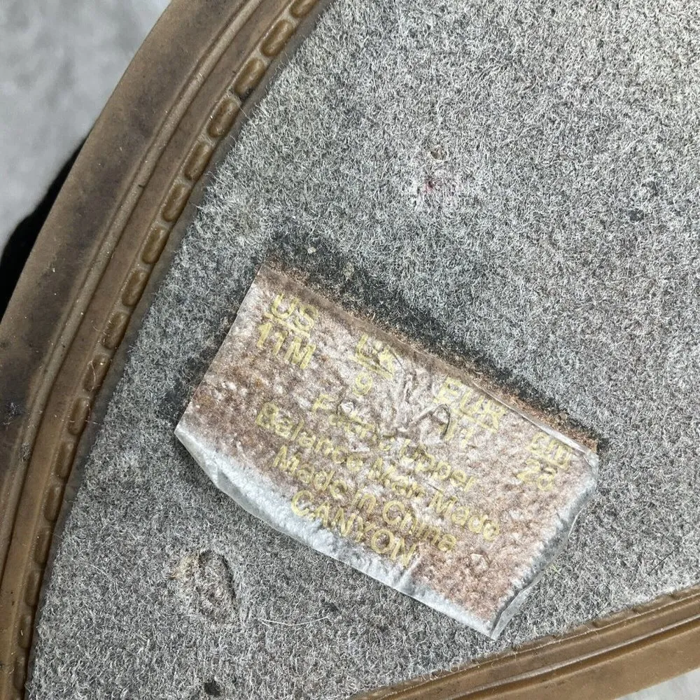 Franco Sarto Heels Womens 11 M Perforated Strappy Slingback Black Wedge Sandals - Image 10