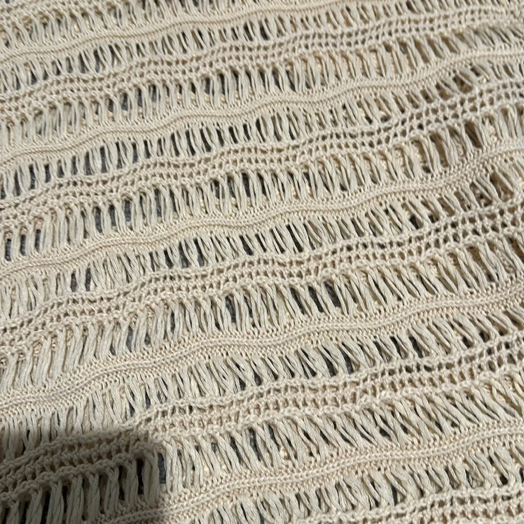 Zyia Active Ecru Ivory Hilton Head‎ Sweater Pullover size L - Image 3