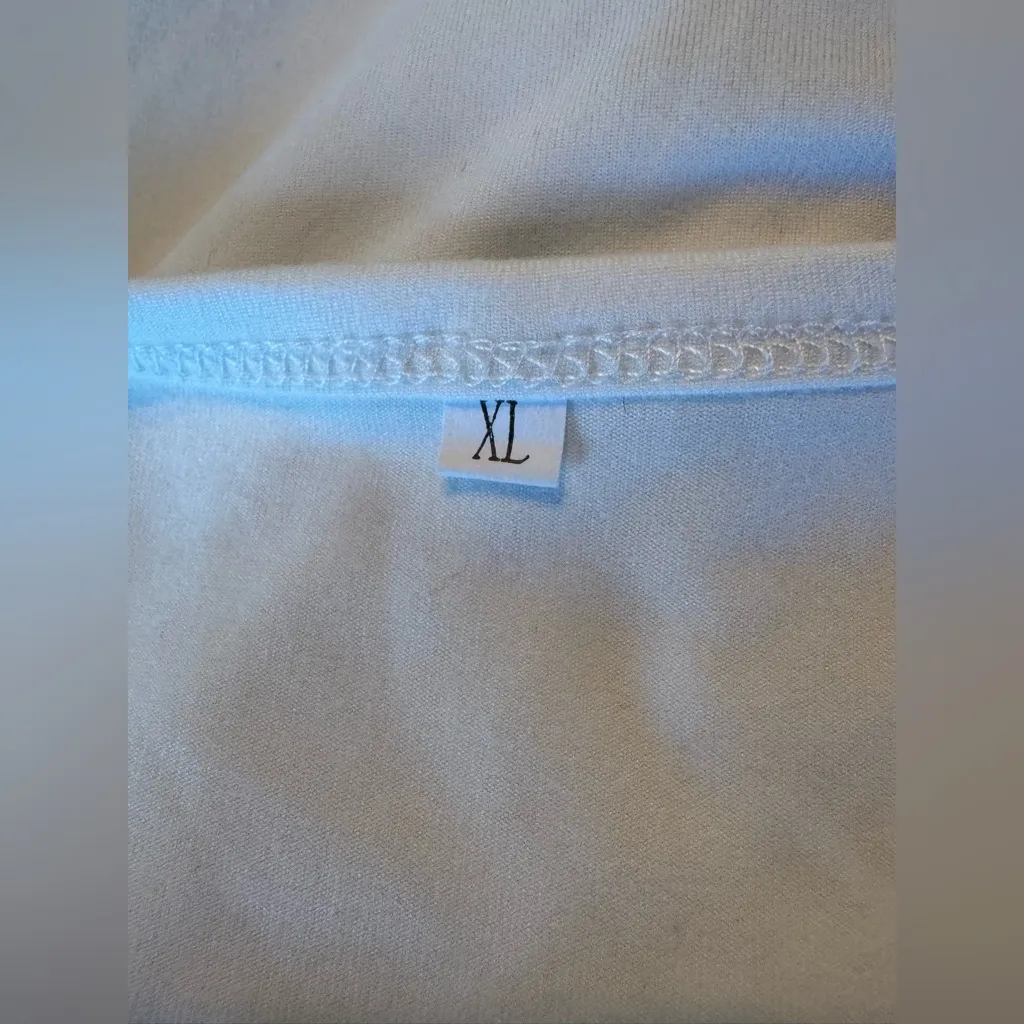 White Graphic Tank Top - Image 5