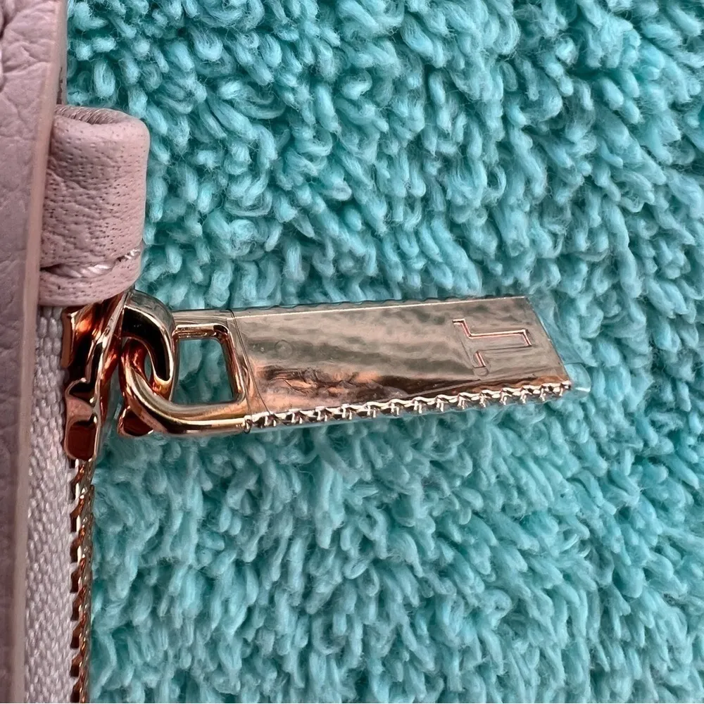 TED BAKER LONDON pink knot bow pouch - Image 5