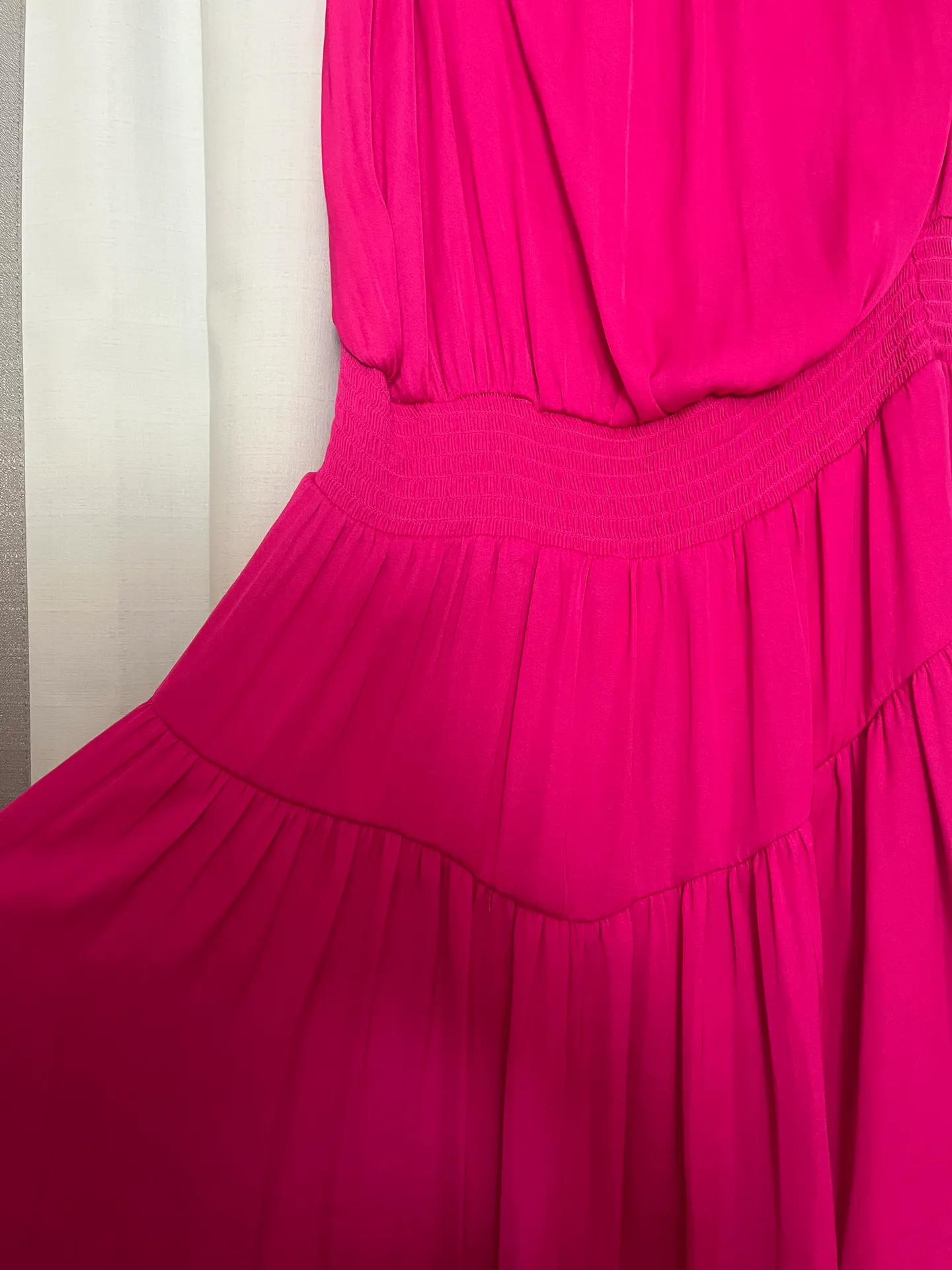 Pink Strapless Dress - Image 2