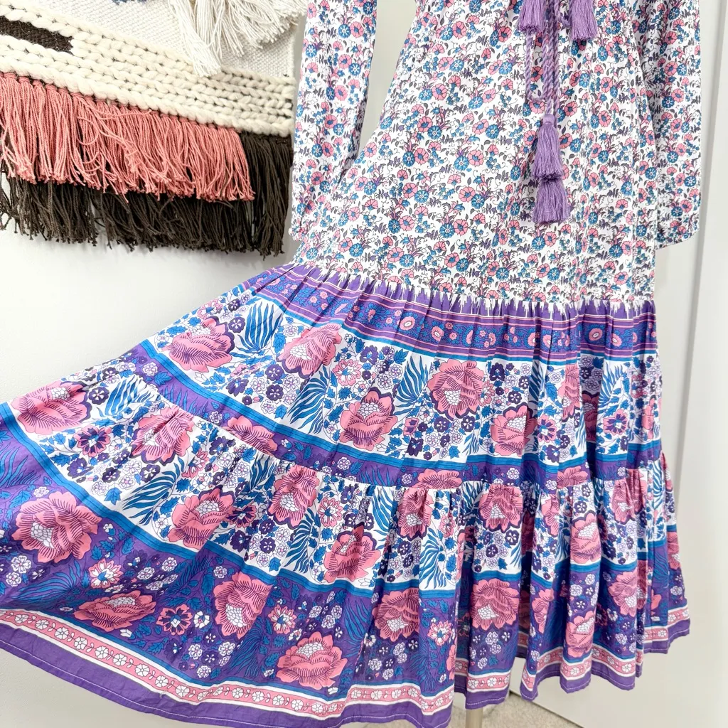 NEW Mille Astrid Floral Dress Bluebell Sz XS White - Image 10