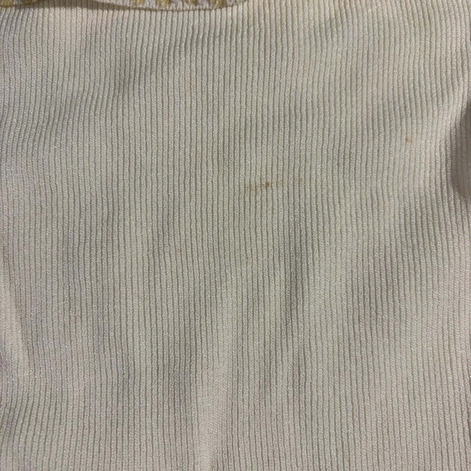 White‎ House Black Market WHBM Sequin Top Off Shoulder Ruffle XS* - Image 4