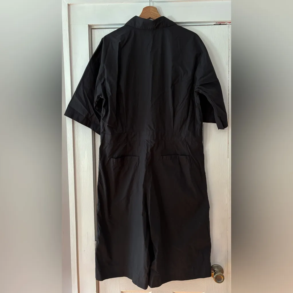 Rachel Comey Black Birk Jumpsuit‎ Size 8 Like New Workwear Inspired - Image 4