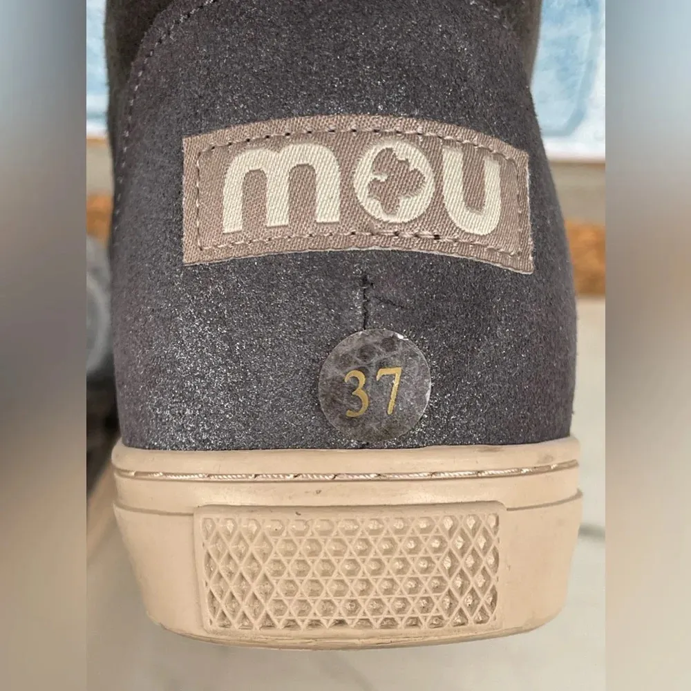 MOU Sneaker boots Lace-Up Size 37/7 Gray - Image 6