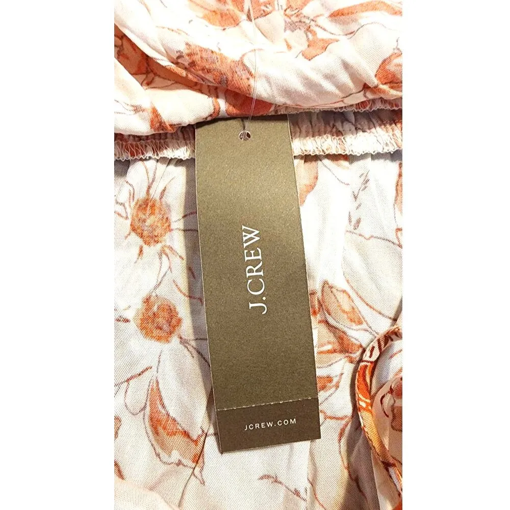 J Crew Tiered Mini Dress with Pockets in Breezy Blooms Floral Print XXL NWT - Image 5