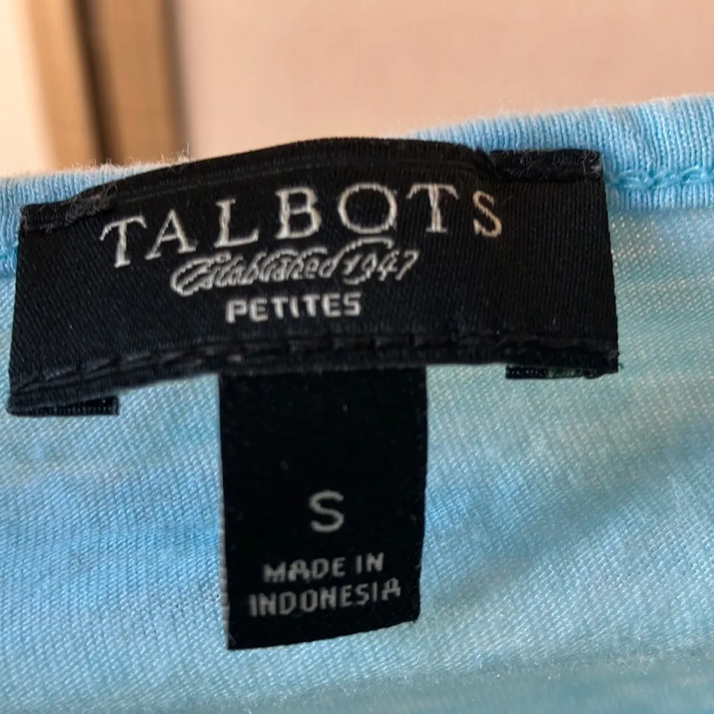 FINAL MARKDOWN Talbots Petite Top petite small - Image 2
