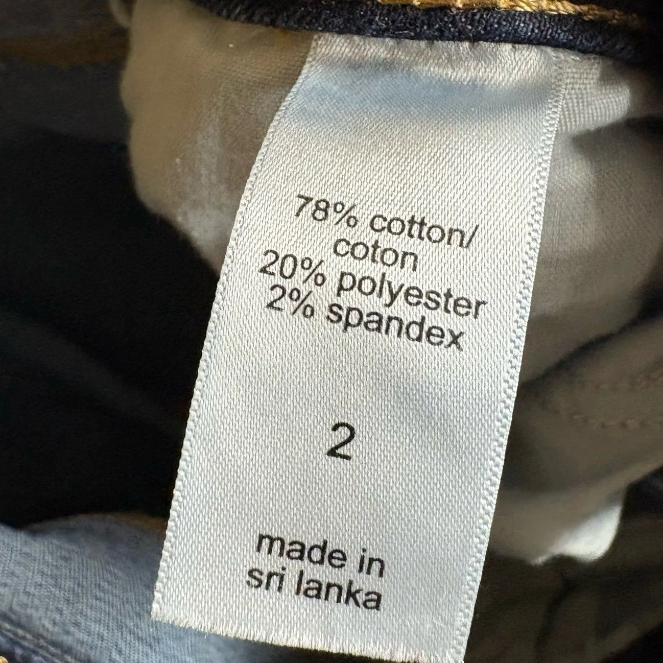 Maurices Dark‎ Wash Skinny Jeans Size 2 - Image 6