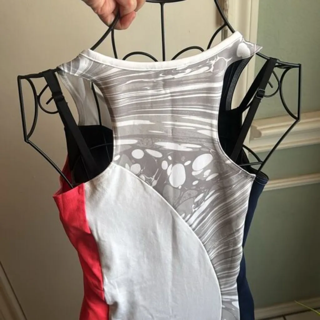 Adidas by Stella McCartney Barricade Racerback Tennis Dress in Multi Color L White Size L - Image 5