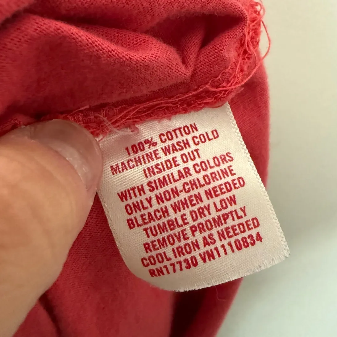 Mossimo Y2K 00s Cotton Pink Babydoll Mini Dress Tomato Girl Minimalistic Core - Image 4